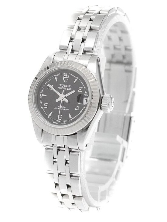 TUDOR Princess Date 92514 WG bezel 10P black Dial Automatic Ladies Watch_950623 Tudor TUDOR 92514 Princess Date WG Bezel Automatic Ladies  main image 4